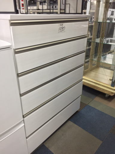 【大田区送料無料】 整理タンス チェスト ホワイト2