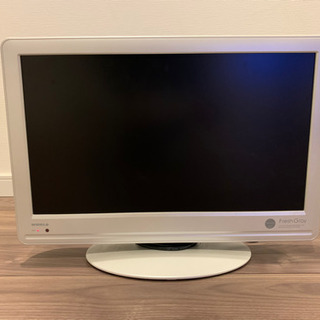 液晶テレビ 19型 ホワイトの画像