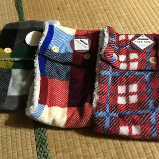 ニットキャップandネックウォーマー　セットの画像