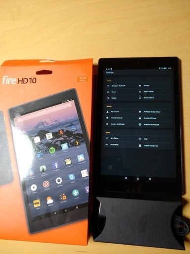新品 Amazon fire HD 10 Google Play 導入済み