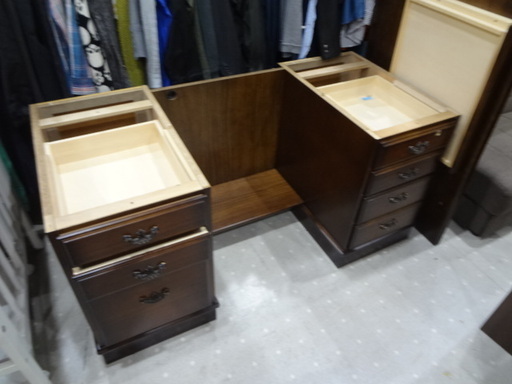 【モノ市場 東海店】karimoku　カリモク　両袖書斎デスク　書斎机