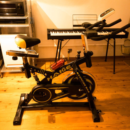 HAIGE スピンバイク エアロフィットネス  ブラック