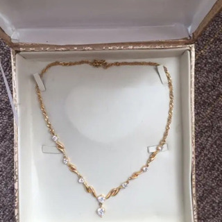新品22kゴールドネックレスの画像
