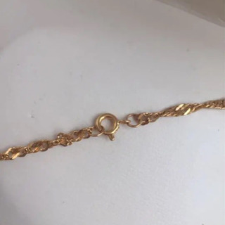 新品22kゴールドネックレスの画像