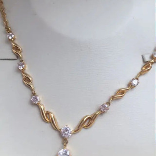 新品22kゴールドネックレス