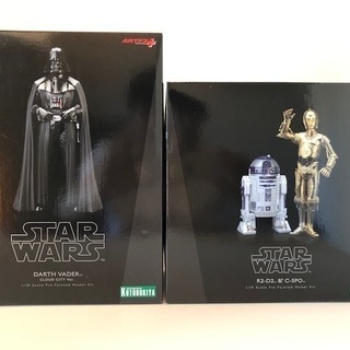 【新品・未開封・2点SET】ARTFX+｜ダースベイダー クラウド・シティ版｜R2D2 & C3PO｜スターウォーズ｜壽屋（コトブキヤ）