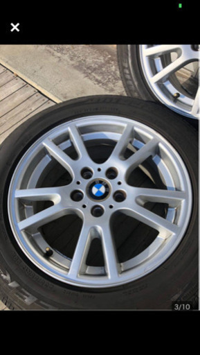 BMW 235/55R 17 ブリジストンタイヤ＋純正17インチ ホイール 4本セット