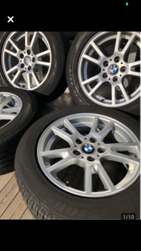 BMW 235/55R 17 ブリジストンタイヤ＋純正17インチ ホイール 4本セット