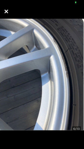 BMW 235/55R 17 ブリジストンタイヤ＋純正17インチ ホイール 4本セット