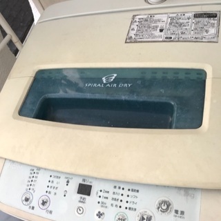 【自宅まで取りに来れる方限定】洗濯機 屋外使用品の画像