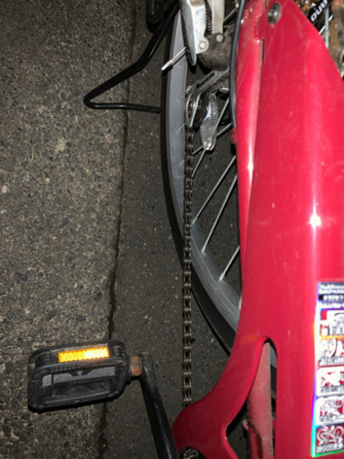 MC266 ママチャリ　折りたたみ自転車　6段ギア付き