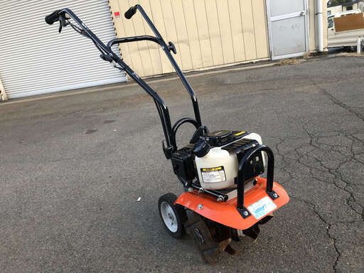 整備済 家庭菜園向 折り畳めて片手で持てる 2サイクル 1.5馬力 耕運機 ナカトミ ERCV-33 排気量43mL 現物確認歓迎 初期不良対応OK