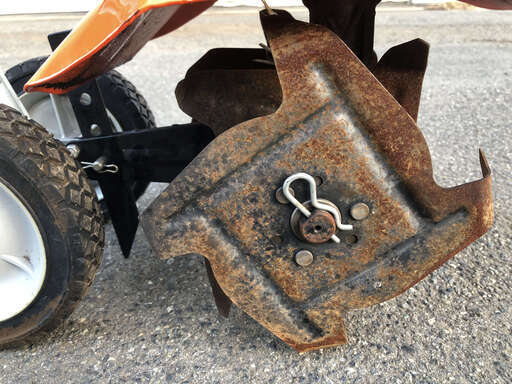 整備済 家庭菜園向 折り畳めて片手で持てる 2サイクル 1.5馬力 耕運機 ナカトミ ERCV-33 排気量43mL 現物確認歓迎 初