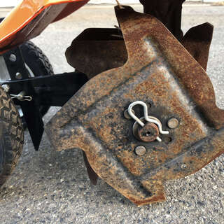 整備済 家庭菜園向 折り畳めて片手で持てる 2サイクル 1.5馬力 耕運機 ナカトミ ERCV-33 排気量43mL 現物確認歓迎 初期不良対応OKの画像