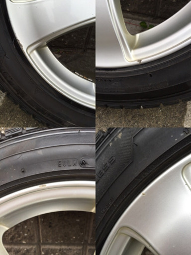 スタッドレス&ホイールセット215/60/17 4本セット