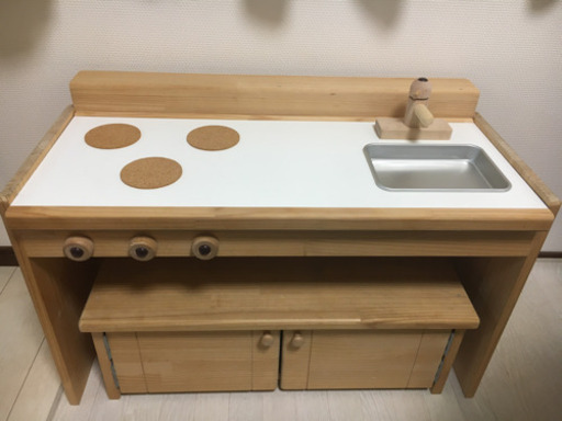 決まりました　ままごとキッチン　木製