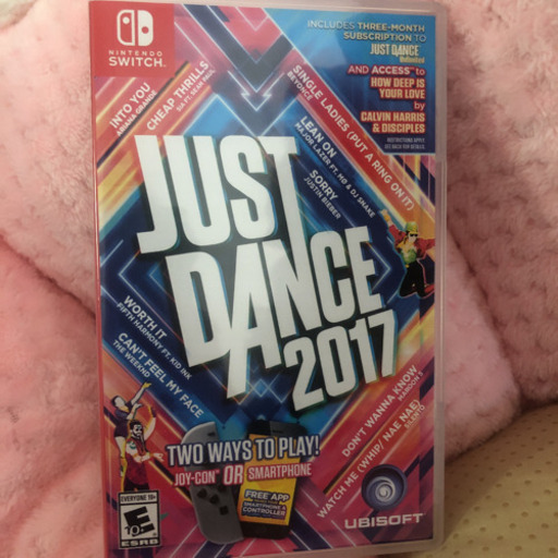 任天堂スイッチソフト　just dance2017