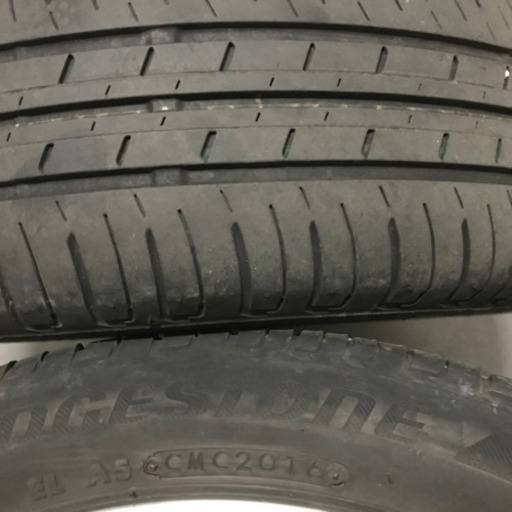 129-2ブリヂストンECOPIA165/55R15ダイハツ純正アルミホイール付4本セット15×4.5J +45 人気のポリッシュ BRIDGESTONE EP150