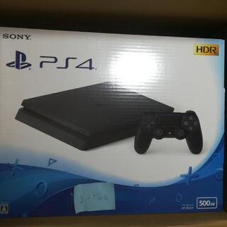 新品・未開封　PlayStation 4 ジェット・ブラック 500GB (CUH-2200AB01)の画像