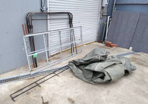 軽トラック　幌　ハイゼットS200P　背高幌　伸縮できます車検通せる高さまでダウン！　室内210～215ｃｍくらい