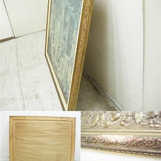 絵画　フレーム付き　130×167cm　油絵？の画像