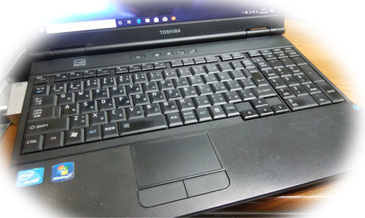《姫路》東芝15.6型dynabook Satellite B452/F☆Win10/Libre Officeインスト認証済