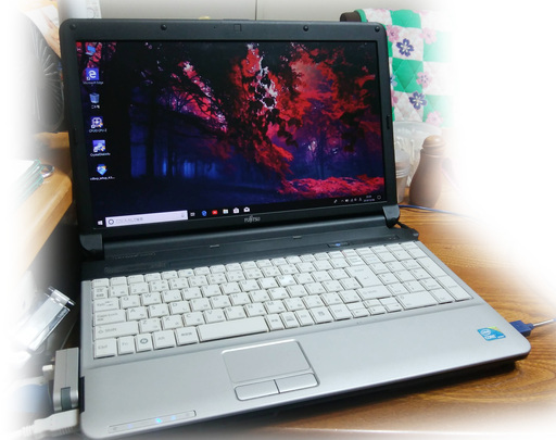 《姫路》富士通☆LIFEBOOK☆A530/AX☆Core i3 M350/Win10/Libre Officeインスト認証済