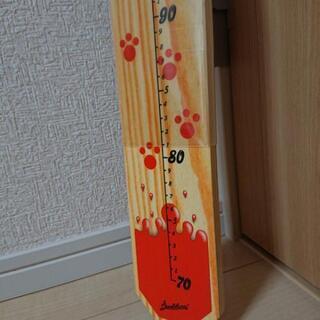 レトロかわいい身長計ネコの画像