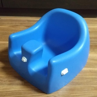 【ベビーチェア】カリブ ソフトチェア【ブルー】の画像