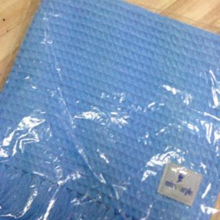 ミスマープル 新品 水色 ストール