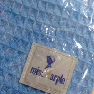 ミスマープル 新品 水色 ストールの画像