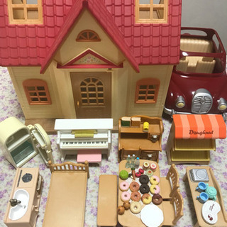 シルバニアファミリーセットの画像