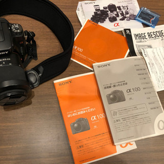 a100  デジタル一眼レフ　中古の画像