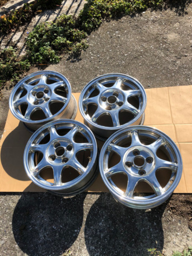 ロードスター純正　メッキホイール4本セット