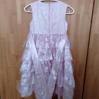 140㎝  キッズ フォーマルドレス ピンク
靴セットの画像