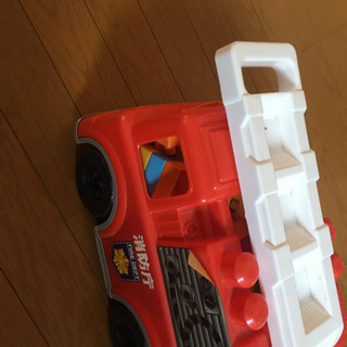 消防車ブロックの画像