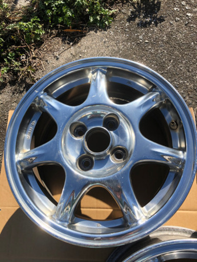 ロードスター純正　メッキホイール4本セット