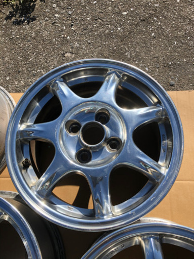 ロードスター純正　メッキホイール4本セット