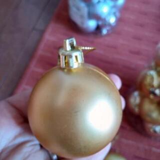 クリスマスツリー　オーナメント（ゴールド）の画像