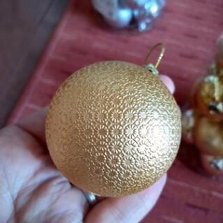 クリスマスツリー　オーナメント（ゴールド）の画像