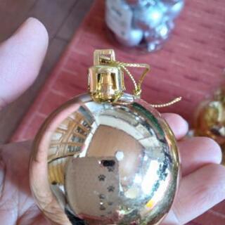 クリスマスツリー　オーナメント（ゴールド）の画像