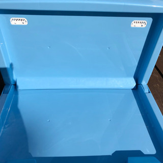 【中古】ペットしつけトイレトレー　ブルー