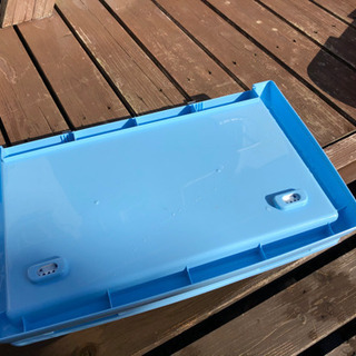 【中古】ペットしつけトイレトレー　ブルーの画像