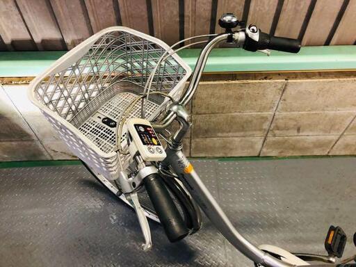 電動自転車 パナソニック リチウムNX シルバー 26インチ