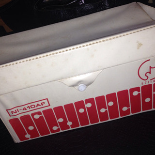 ナショナル レトロ アイロン 赤 美品の画像