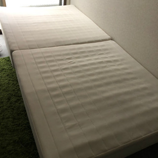 ２つ折り　シングルベッド