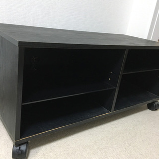 テレビ台　ブラックの画像