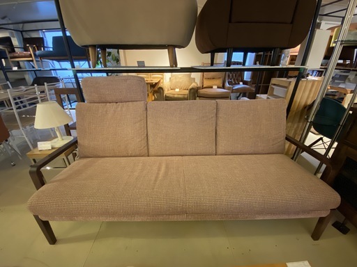 カリモク karimoku ソファ ブルーノパッション 3シーター 中古品