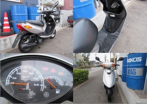 埼玉川口発！ヤマハ　ジョグ　シルバー　４サイクル　即引渡し可能！