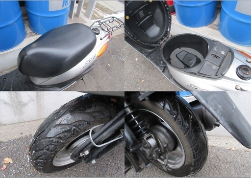 埼玉川口発！ヤマハ　ジョグ　シルバー　４サイクル　即引渡し可能！